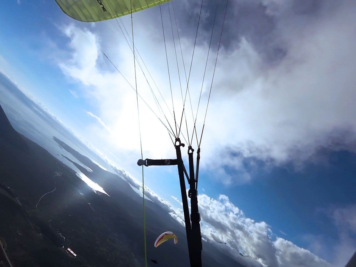 Cross country flights with paragliding fun