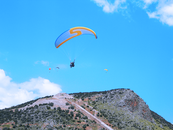 Paragliding - FIRST FLIGHTS FROM VERY LOW HEIGHTS