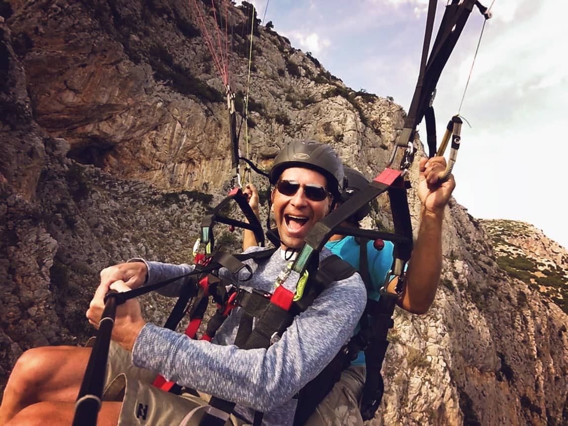 Tandem flights Paragliding Delphi