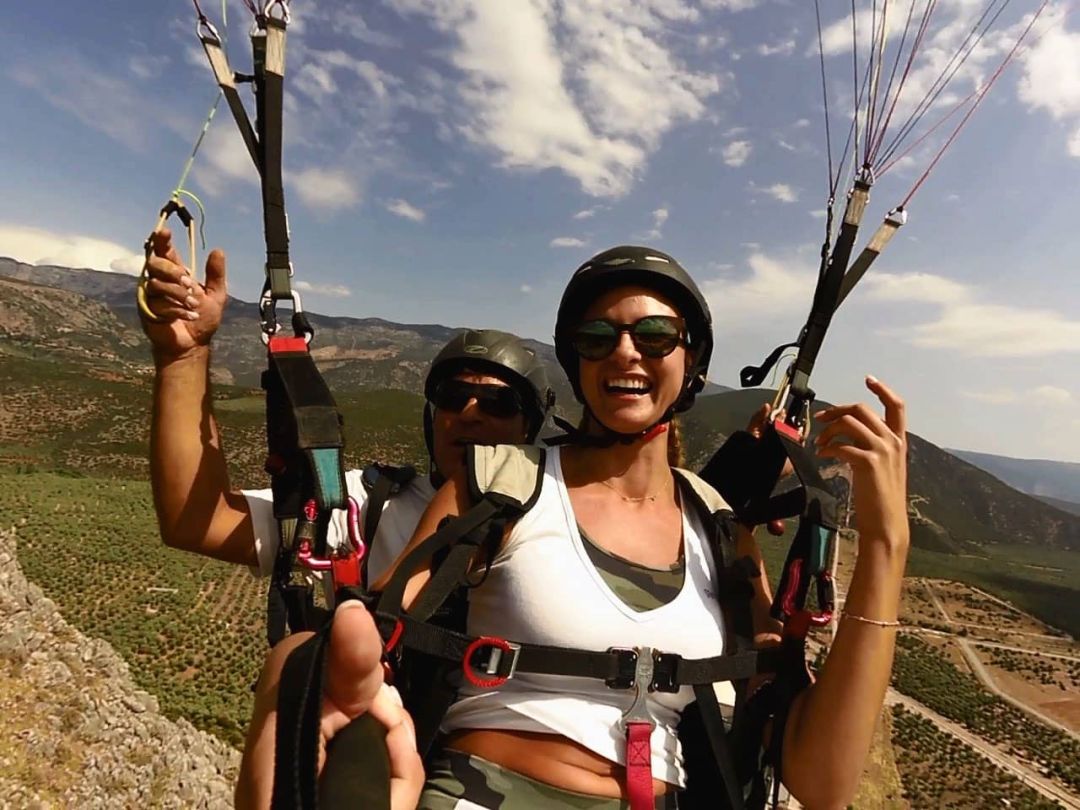 Paragliding - Tandem flights Delphi
