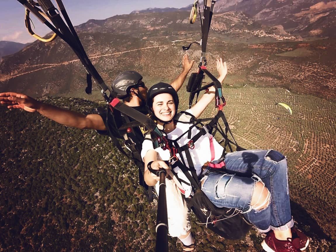 Tandem flights Paragliding Delphi