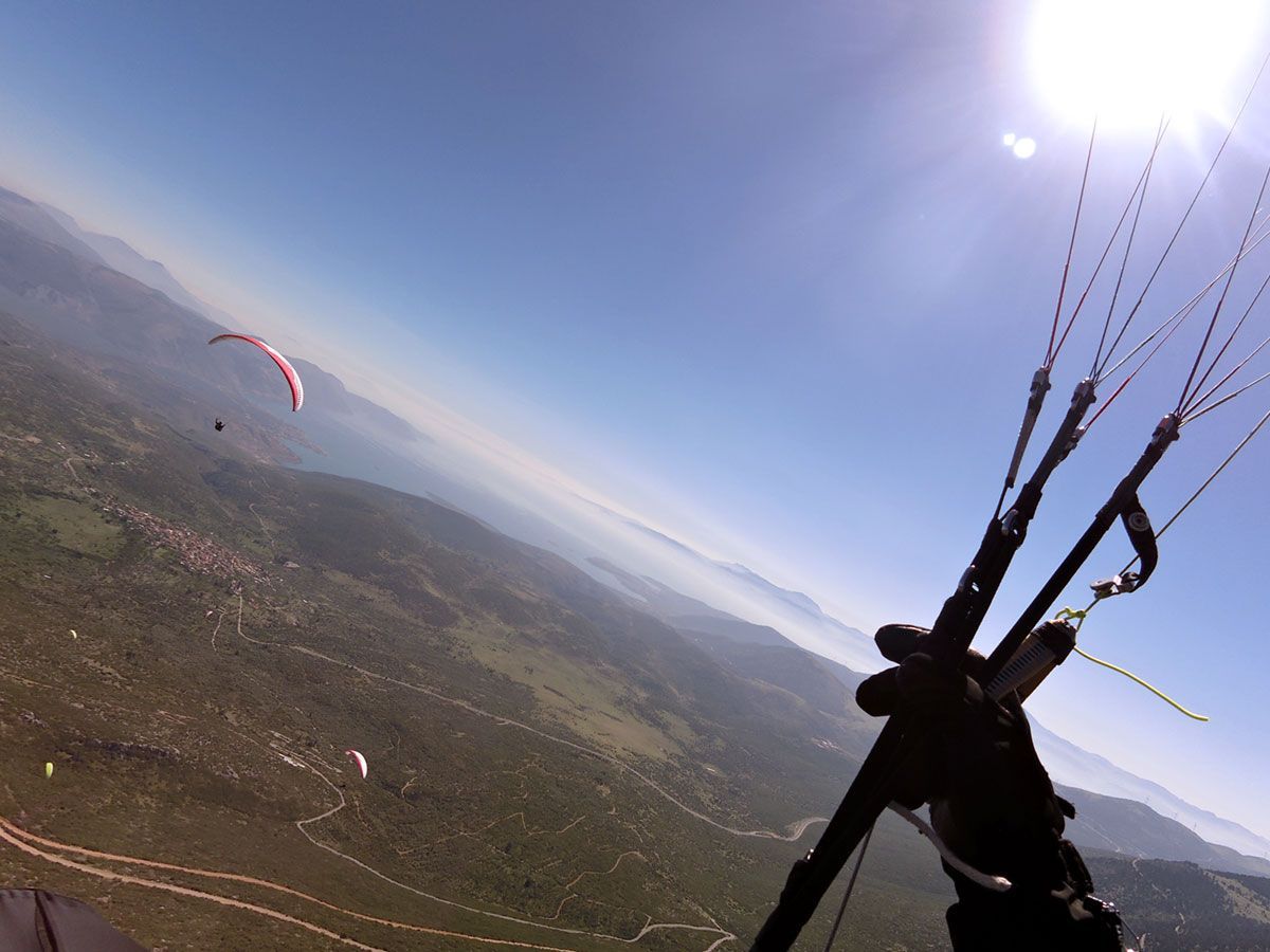 Cross country flights with paragliding fun