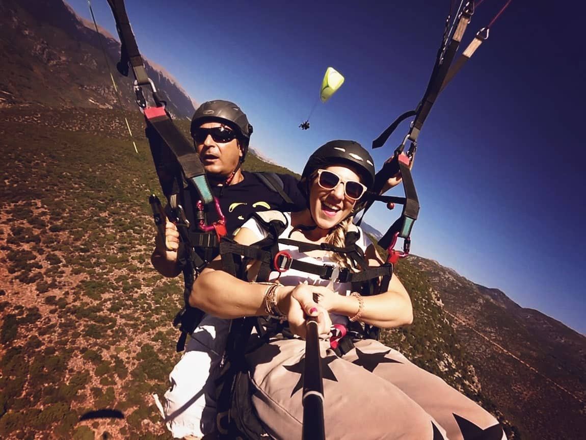 Tandem flights Paragliding Delphi