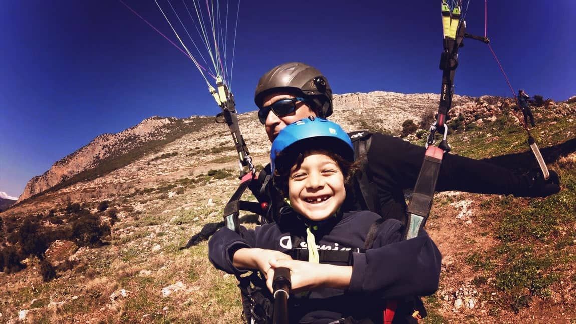 Tandem flights Paragliding Delphi