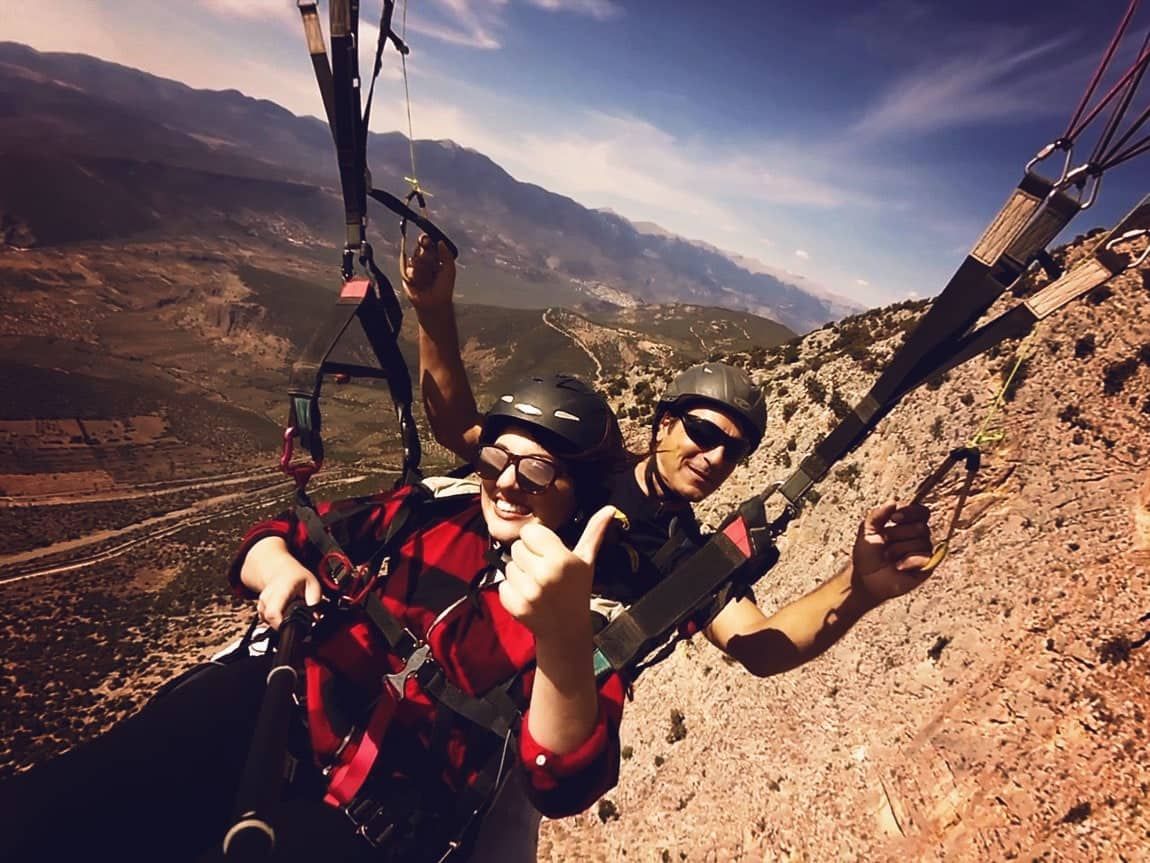 Tandem flights Paragliding Delphi