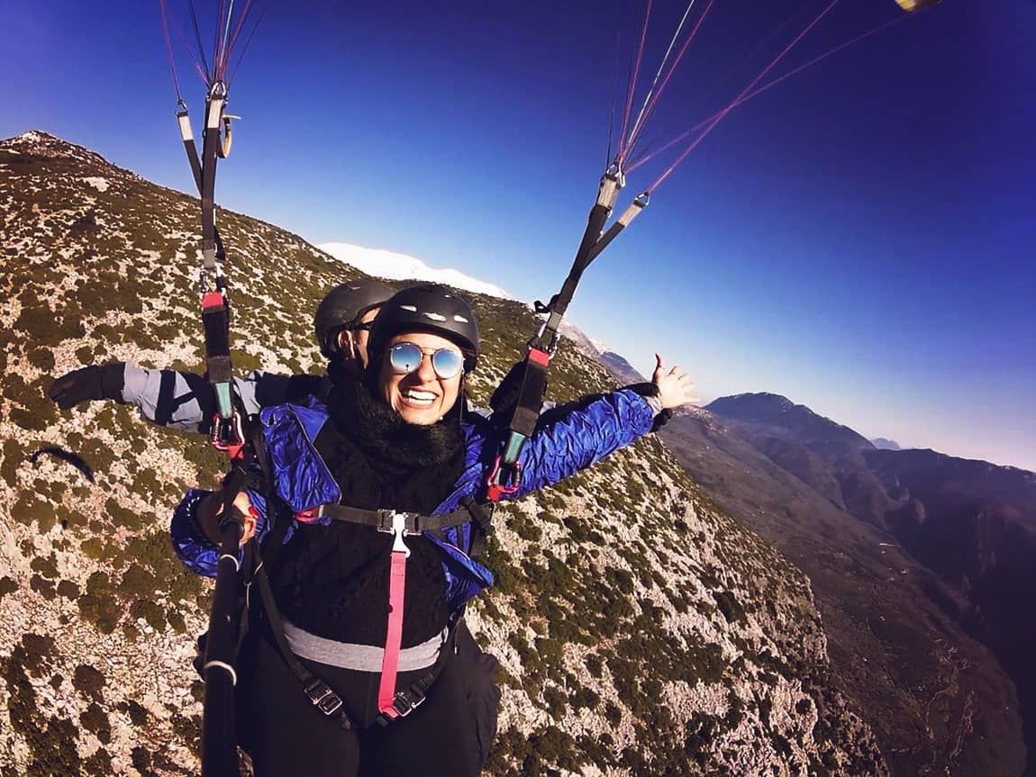Tandem flights Paragliding Delphi